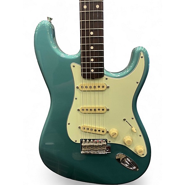 Used Fender ST62 1962 reissue Stratocaster Ocean Turquoise Solid Body Electric Guitar
