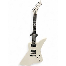 Used ESP LTD James Hetfield Snakebyte White Solid Body Electric Guitar
