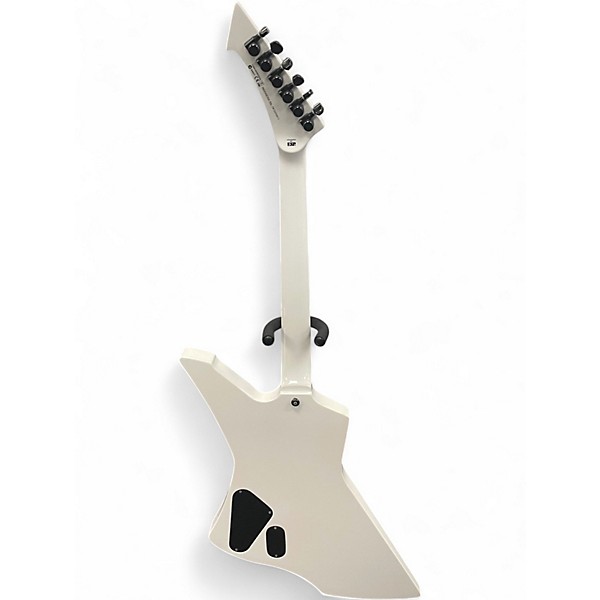 Used ESP LTD James Hetfield Snakebyte White Solid Body Electric Guitar