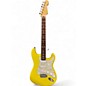 Used Fender Powerhouse Stratocaster Graffiti Yellow Solid Body Electric Guitar thumbnail