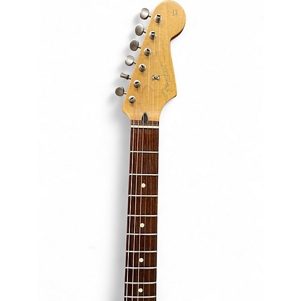 Used Fender Powerhouse Stratocaster Graffiti Yellow Solid Body Electric Guitar