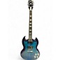 Used Gibson SG Modern Blue Burst Solid Body Electric Guitar thumbnail