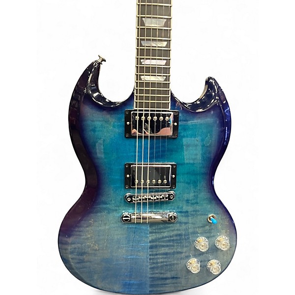 Used Gibson SG Modern Blue Burst Solid Body Electric Guitar