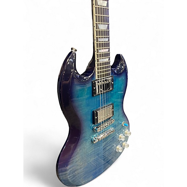 Used Gibson SG Modern Blue Burst Solid Body Electric Guitar