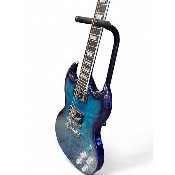 Used Gibson SG Modern Blue Burst Solid Body Electric Guitar