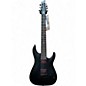 Used Schecter Guitar Research Damien-7 Satin Black Solid Body Electric Guitar thumbnail