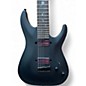 Used Schecter Guitar Research Damien-7 Satin Black Solid Body Electric Guitar
