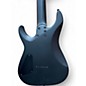 Used Schecter Guitar Research Damien-7 Satin Black Solid Body Electric Guitar