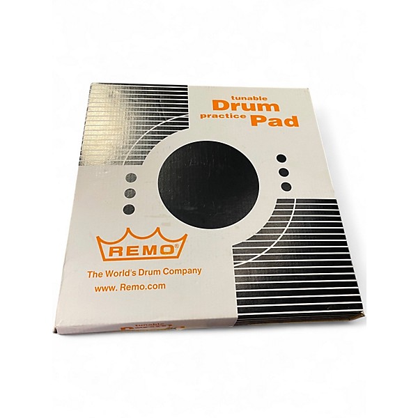 Used Remo Tunable Drum Pad With Stand Drum Practice Pad