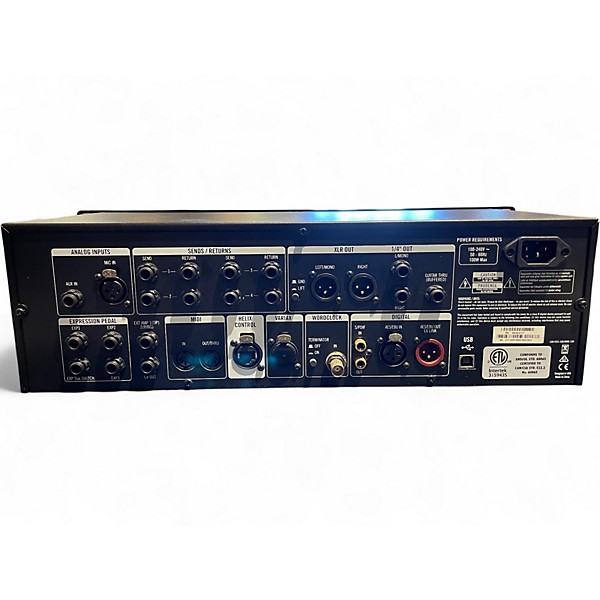 Used Line 6 Helix Rack Solid State Guitar Amp Head