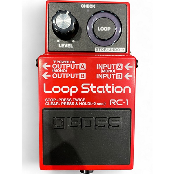 Used BOSS RC1 Loop Station Pedal