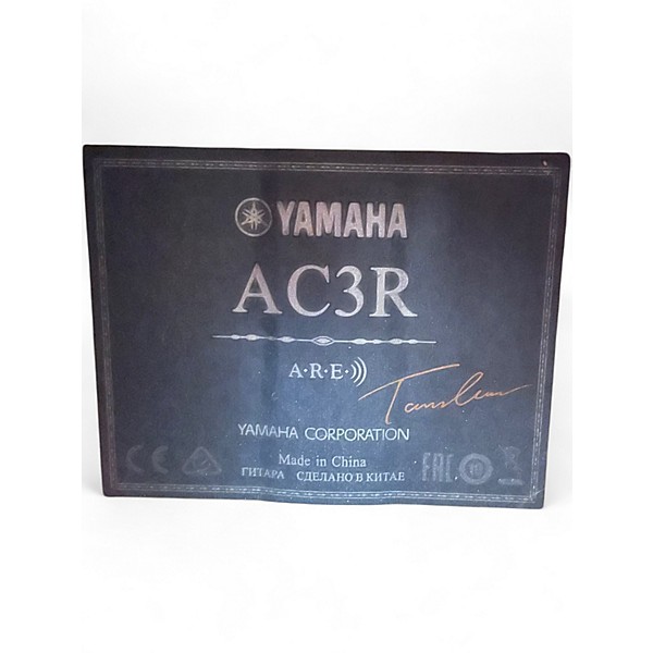 Used Yamaha AC3R Natural Acoustic Electric Guitar
