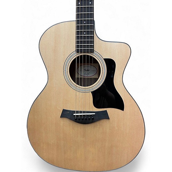 Used Taylor 114CE Natural Acoustic Electric Guitar