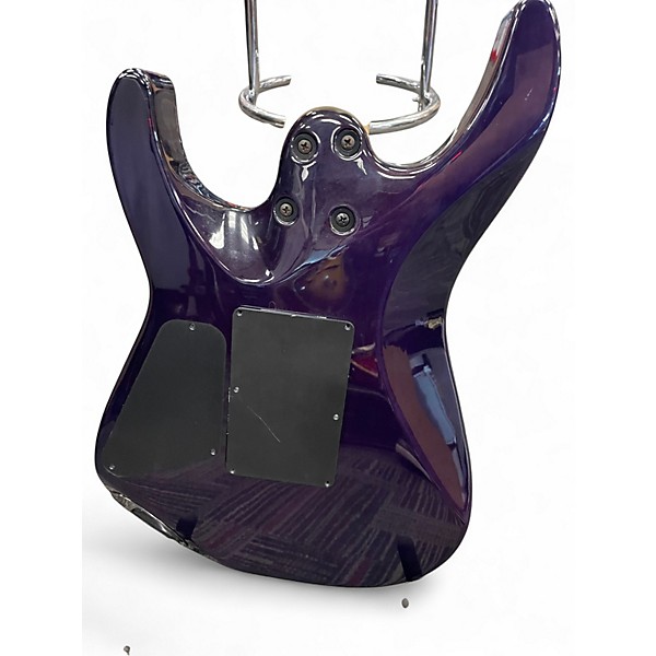 Used Charvel Pro-Mod DK24 HSS FR Trans Purple Solid Body Electric Guitar