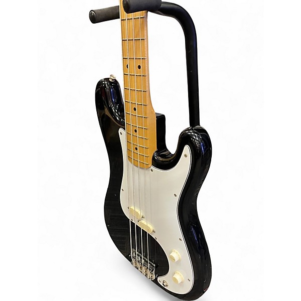 Used Squier Bullet Bass Black Electric Bass Guitar