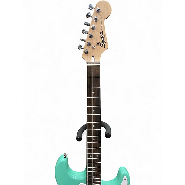 Used Squier Bullet Stratocaster Seafoam Green Solid Body Electric Guitar