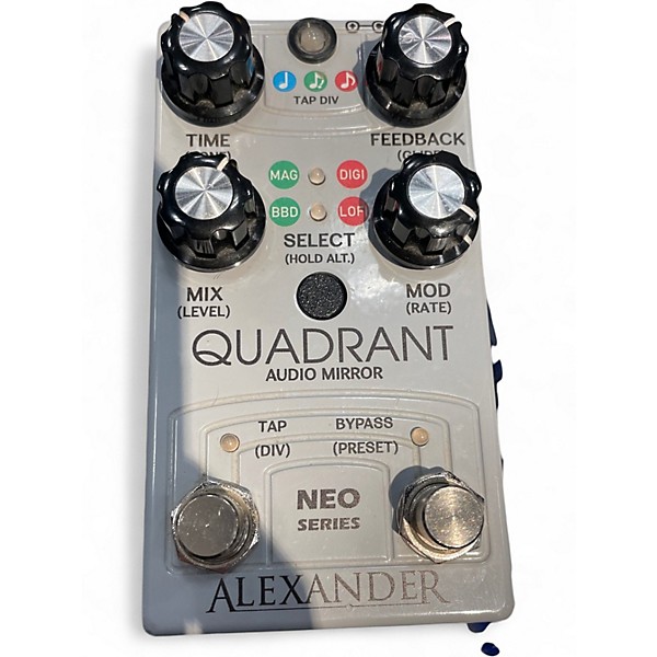 Used Alexander Quadrant Effect Pedal