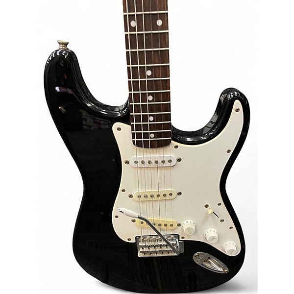 Used Squier Affinity Stratocaster Black Solid Body Electric Guitar