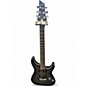 Used Schecter Guitar Research C1 Platinum Trans Black Solid Body Electric Guitar thumbnail