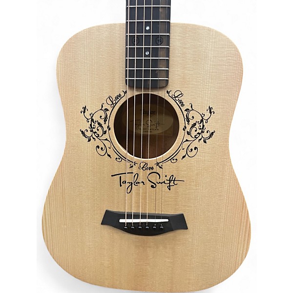 Used Taylor Taylor Swift Signature Baby Taylor E Natural Acoustic Electric Guitar