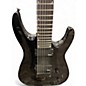 Used Jackson JS22-7 Dinky 7 String Black Solid Body Electric Guitar