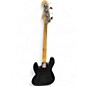 Used Squier Affinity Jazz Bass Black Electric Bass Guitar