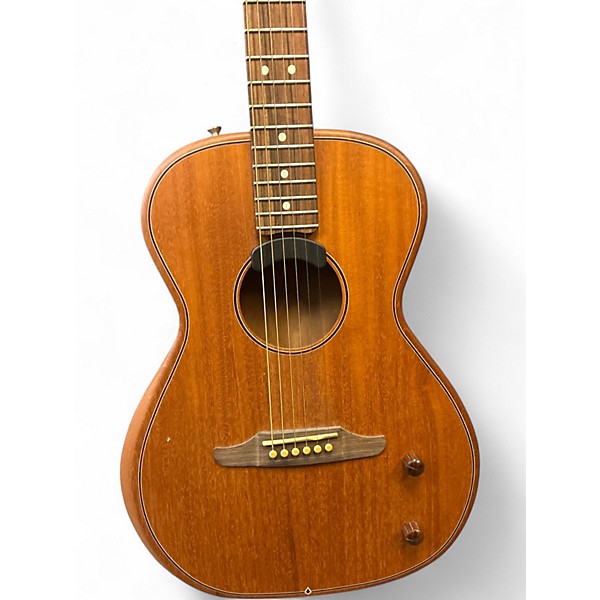 Used Fender HIGHWAY PARLOR MAHOGANY Acoustic Electric Guitar