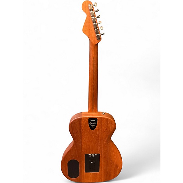 Used Fender HIGHWAY PARLOR MAHOGANY Acoustic Electric Guitar