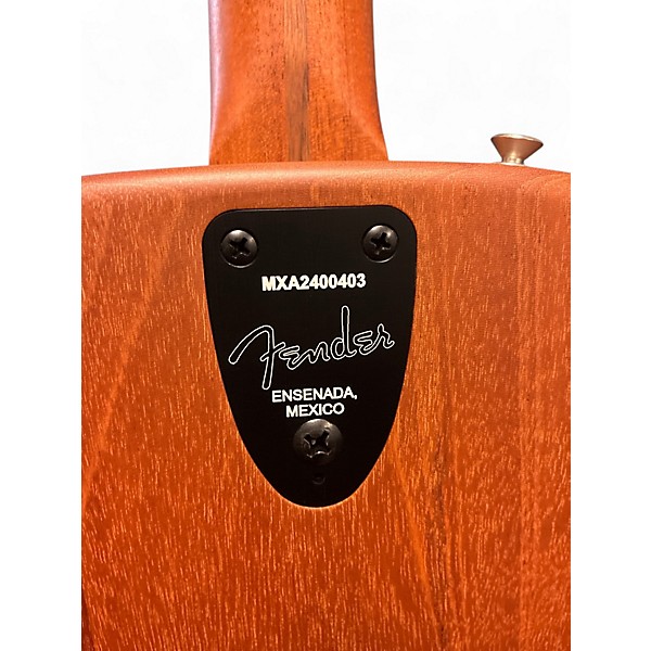 Used Fender HIGHWAY PARLOR MAHOGANY Acoustic Electric Guitar