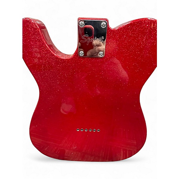 Used Squier Bullet Telecaster Red SPARKLE Solid Body Electric Guitar