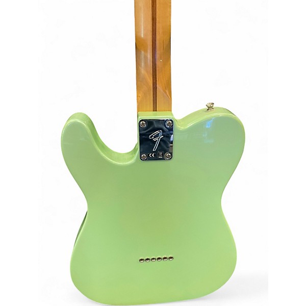 Used Fender Player Telecaster Surf Green Solid Body Electric Guitar