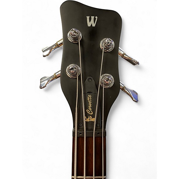 Used RockBass by Warwick CORBVETTE AMBER Electric Bass Guitar