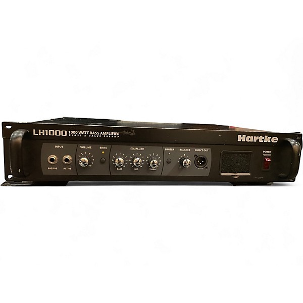 Used Hartke LH1000 1000W Bass Amp Head