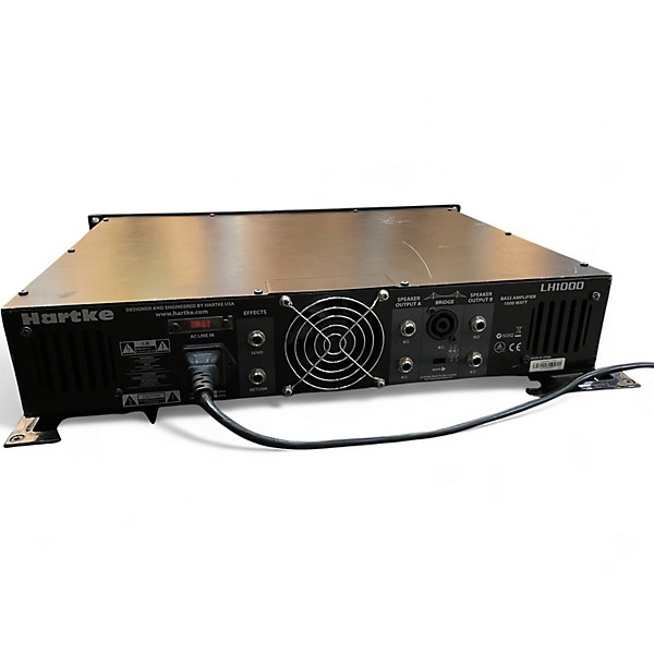 Used Hartke LH1000 1000W Bass Amp Head