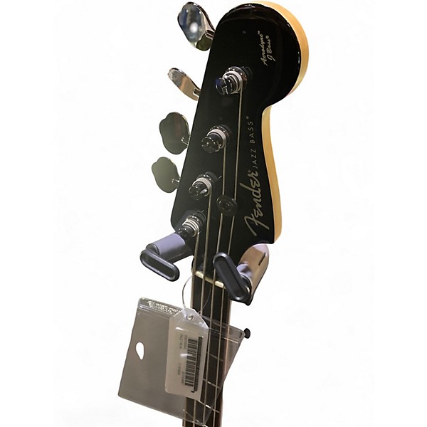 Used Fender Aerodyne Jazz Bass Black Electric Bass Guitar