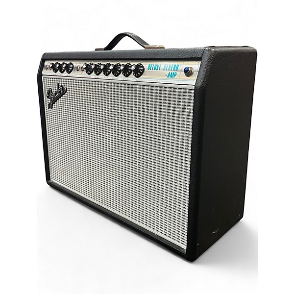 Used Fender 1968 Custom Deluxe Reverb 22W 1x12 Tube Guitar Combo Amp