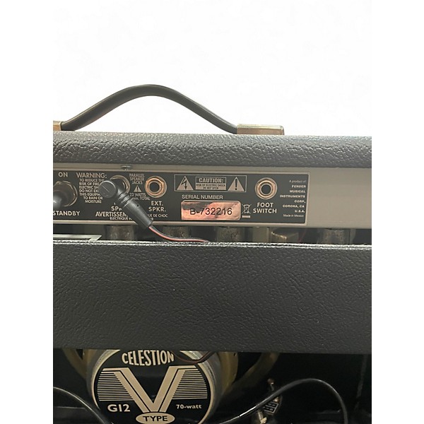 Used Fender 1968 Custom Deluxe Reverb 22W 1x12 Tube Guitar Combo Amp