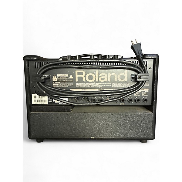 Used Roland AC60 60W 2X6.5 Acoustic Guitar Combo Amp