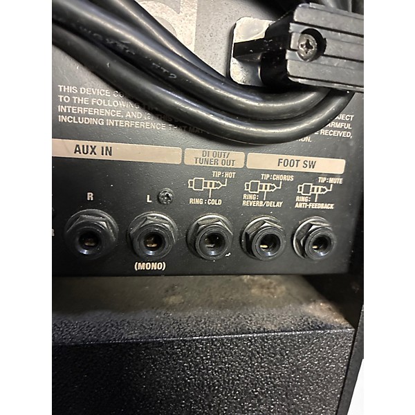 Used Roland AC60 60W 2X6.5 Acoustic Guitar Combo Amp
