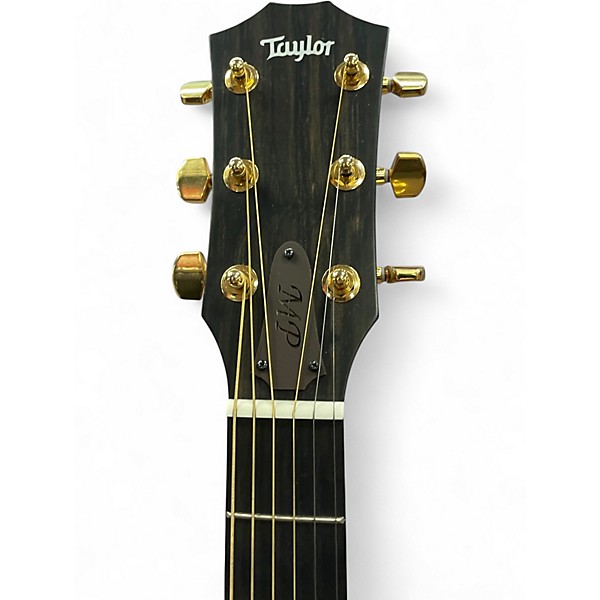 Used Taylor 214CE DLX Sunset Blvd Natural Acoustic Guitar