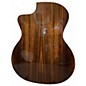 Used Taylor 214CE DLX Sunset Blvd Natural Acoustic Guitar