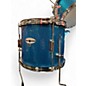 Used Ashthorpe 4 Piece 4 PIECE JUNIORS DRUM SET Metallic Blue Drum Kit