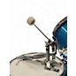 Used Ashthorpe 4 Piece 4 PIECE JUNIORS DRUM SET Metallic Blue Drum Kit