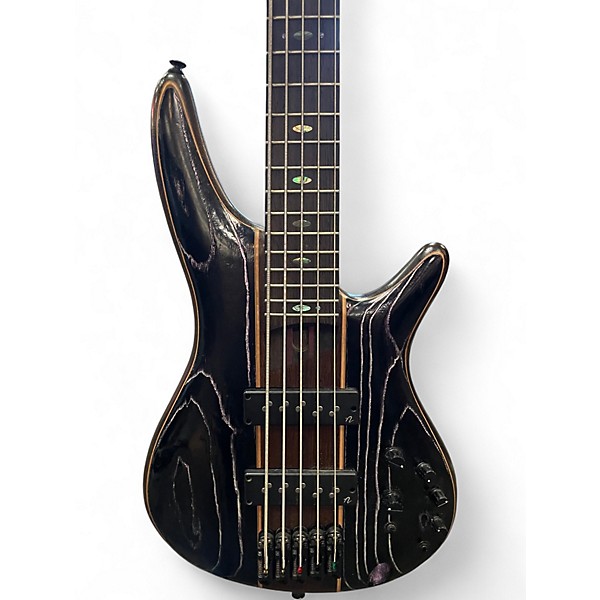 Used Ibanez Sr1305sb Natural Electric Bass Guitar
