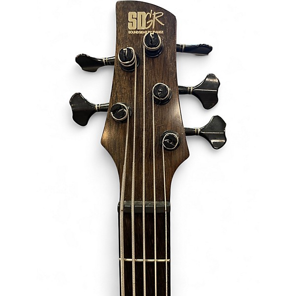 Used Ibanez Sr1305sb Natural Electric Bass Guitar