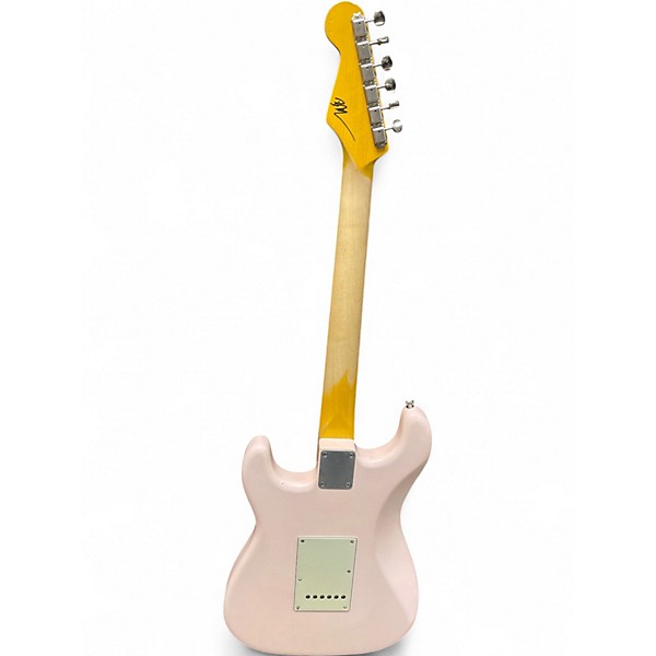 Used 2020 Nash Guitars S-63 Light Aging Shell Pink Solid Body Electric Guitar