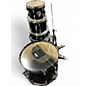 Used Pearl 5 Piece ROADSHOW Black Drum Kit thumbnail