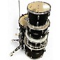 Used Pearl 5 Piece ROADSHOW Black Drum Kit