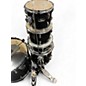 Used Pearl 5 Piece ROADSHOW Black Drum Kit