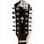 Used Ibanez Aeg5012vbk Black 12 String Acoustic Guitar